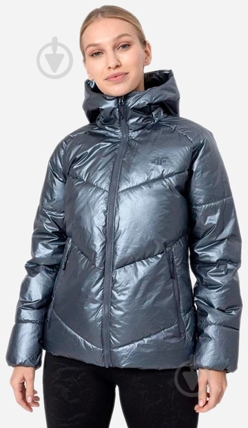 Куртка 4F WOMEN'S JACKET KUDP010 H4Z22-KUDP010-32S р.M блакитна - фото 1 Куртка 4F WOMEN'S JACKET KUDP010 H4Z22-KUDP010-32S р.M блакитна - фото 1