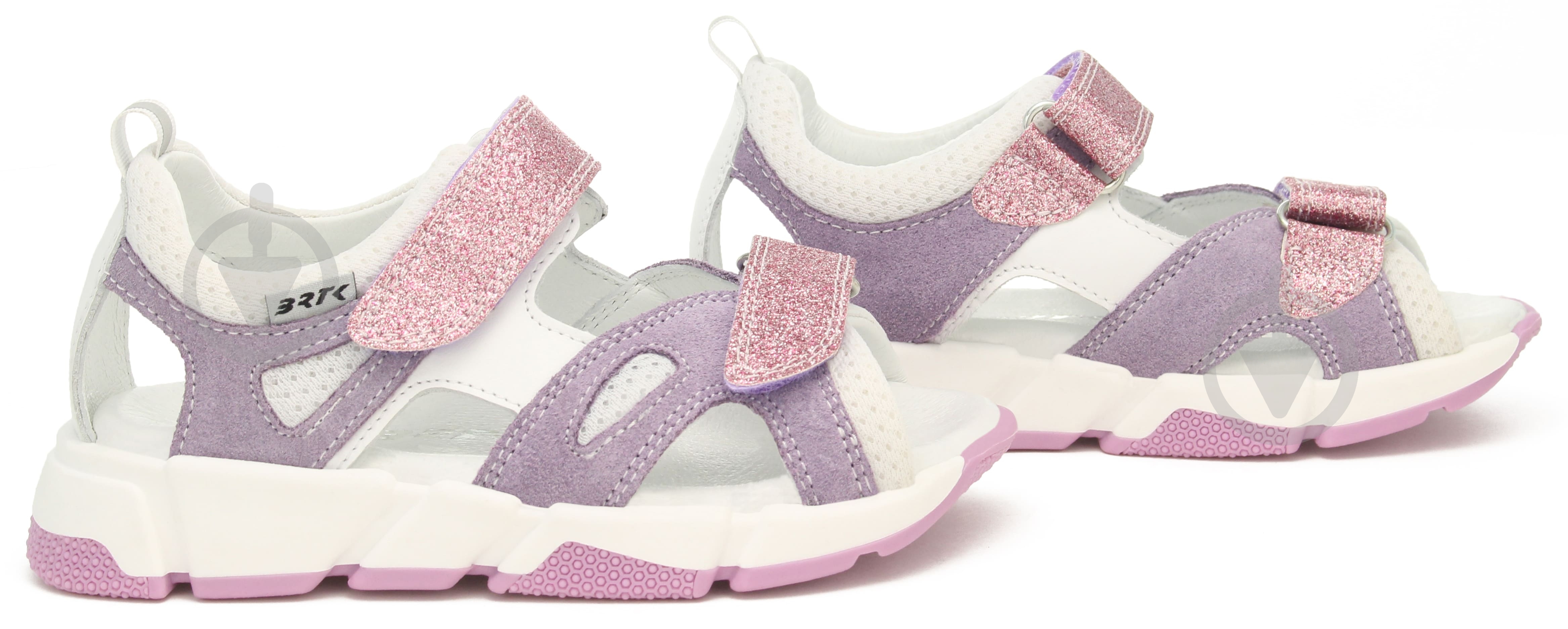 Сандалии для девочек BARTEK р.37 фиолетовый 19119004 - фото 7