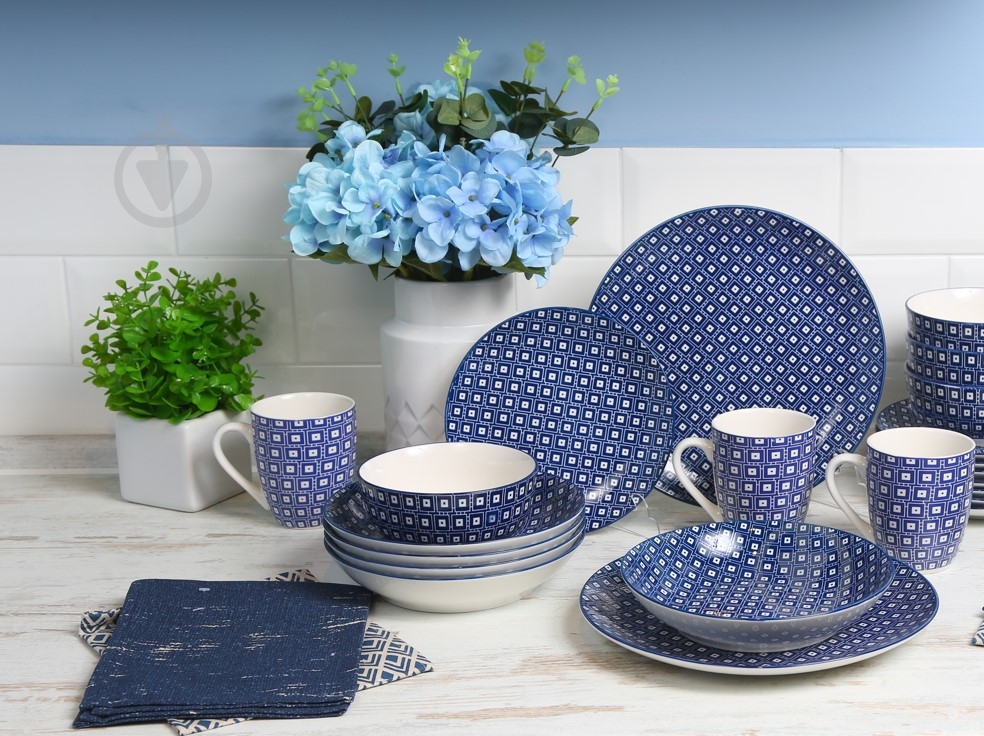 Тарілка обідня Astera Stella Cobalt 27 см A0680-10026DP - фото 5