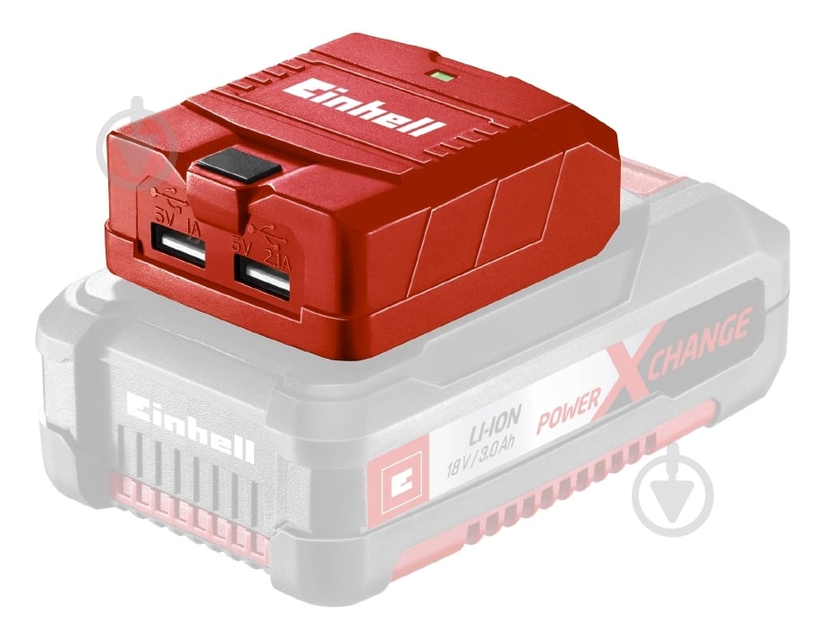 Адаптер Einhell Power X-change TE-CP 18 Li USB 4514120 - фото 4