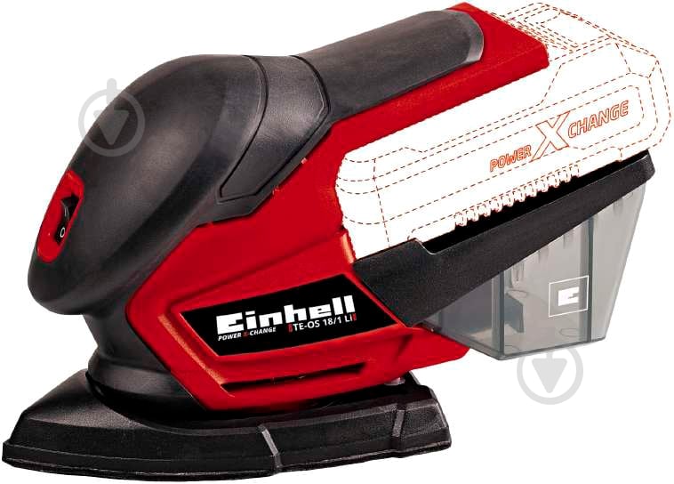 Дельташлифмашина Einhell X-Change TE-OS 18 Li - Solo 4460713 - фото 1 Дельташлифмашина Einhell X-Change TE-OS 18 Li - Solo 4460713 - фото 1