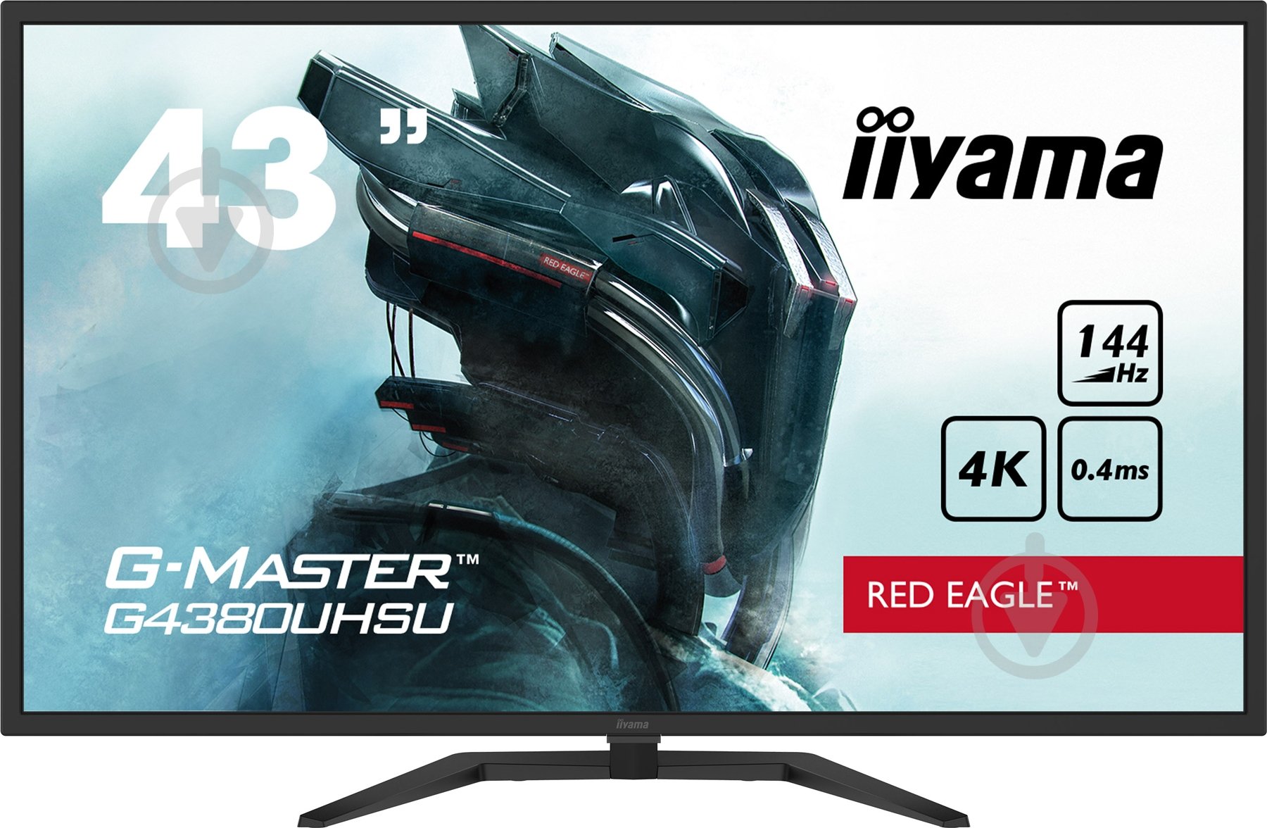 Монітор Iiyama G-Master G4380UHSU-B1 42,5" (G4380UHSU-B1) - фото 1