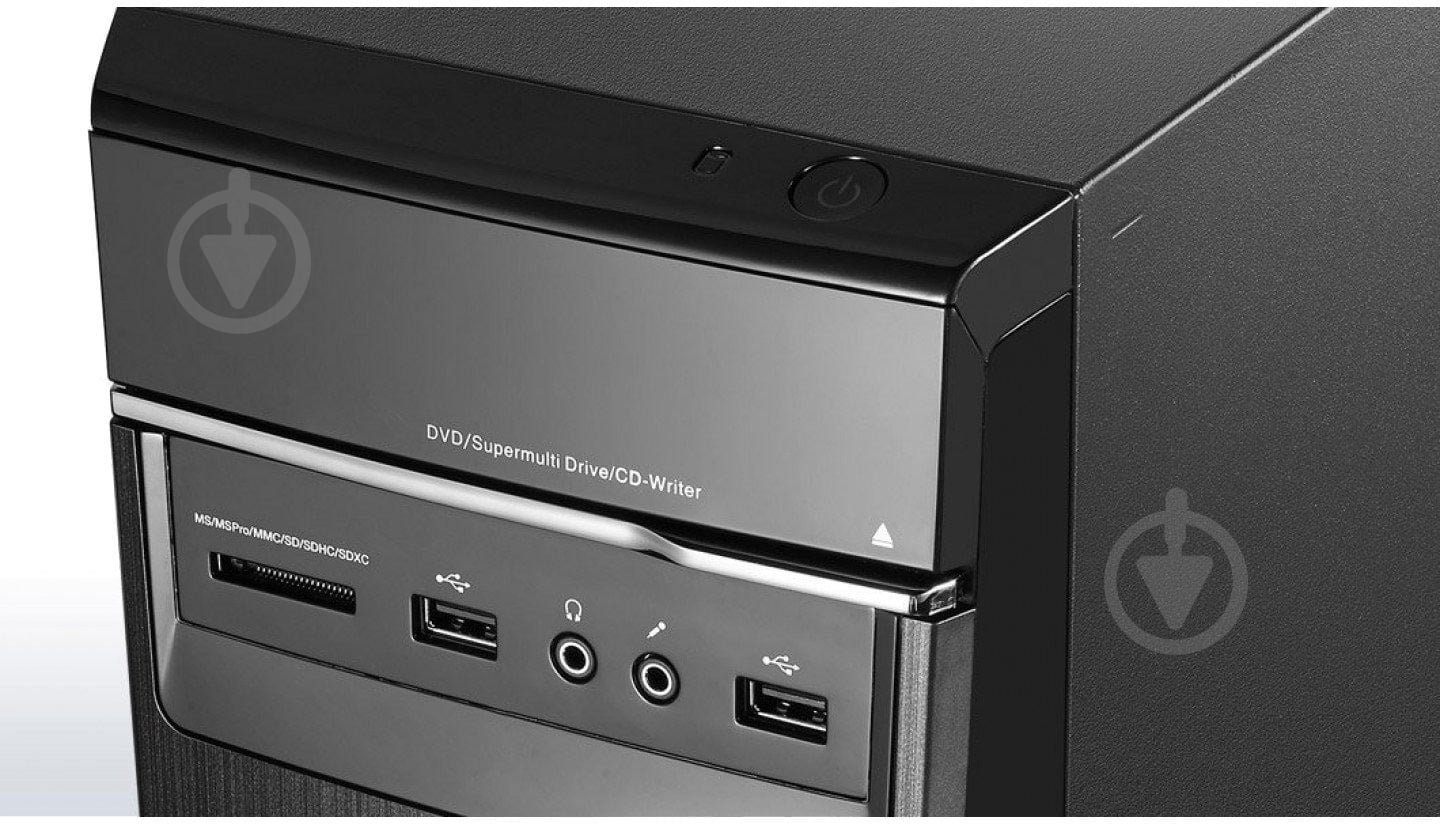 Компьютер Lenovo ideacentre 300 (90DA00SGUL) black - фото 3