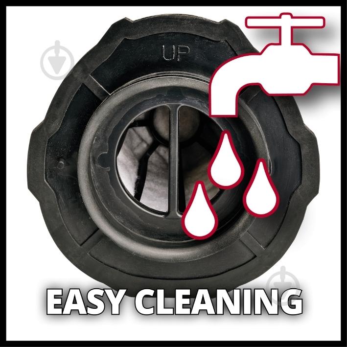 Пилосос автомобільний Einhell акумуляторний PXC TE-VC 18 Li - Solo 2347120 - фото 10