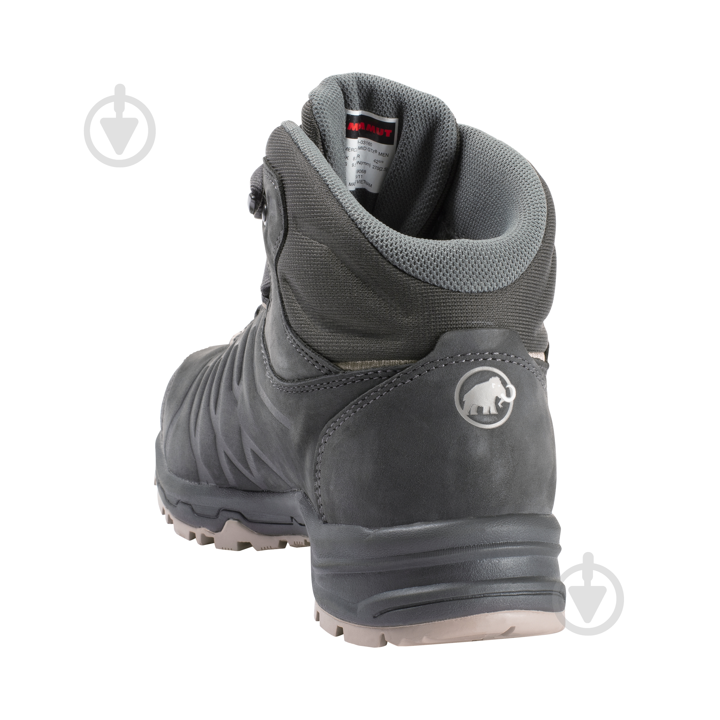 Черевики MAMMUT Mercury III Mid GTX 3030-03160-0379 р.46 сірий - фото 3 Черевики MAMMUT Mercury III Mid GTX 3030-03160-0379 р.46 сірий - фото 3