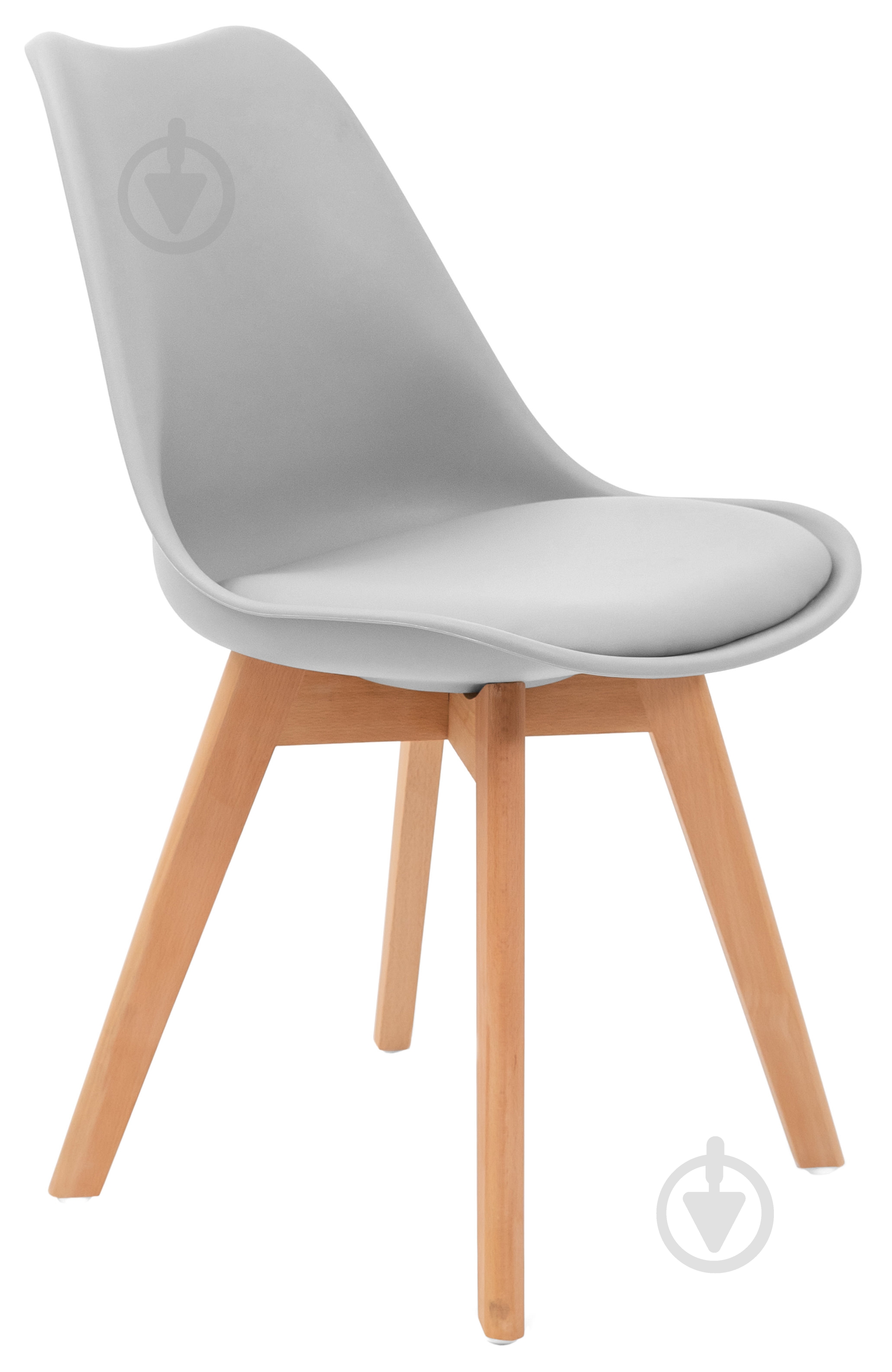Стул обеденный Richman Жаклин СХ серый/дерево светлое - фото 1 Стул обеденный Richman Жаклин СХ серый/дерево светлое - фото 1