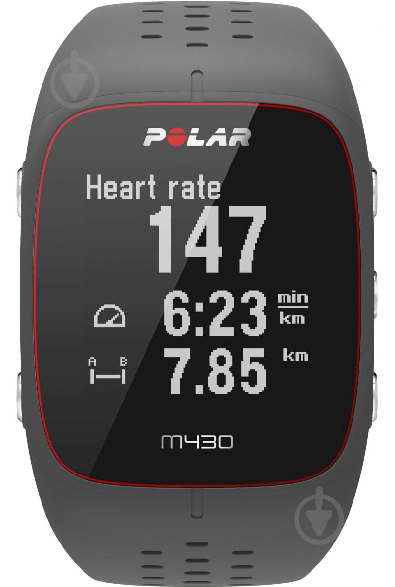 Смарт-часы Polar M430 grey (90064404) - фото 1 Смарт-часы Polar M430 grey (90064404) - фото 1