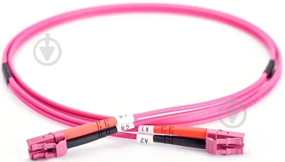 Патч-корд Digitus LC/UPC-LC/UPC 50/125 MM OM4 duplex DK-2533-05-4 5 м рожевий - фото 1 Патч-корд Digitus LC/UPC-LC/UPC 50/125 MM OM4 duplex DK-2533-05-4 5 м рожевий - фото 1