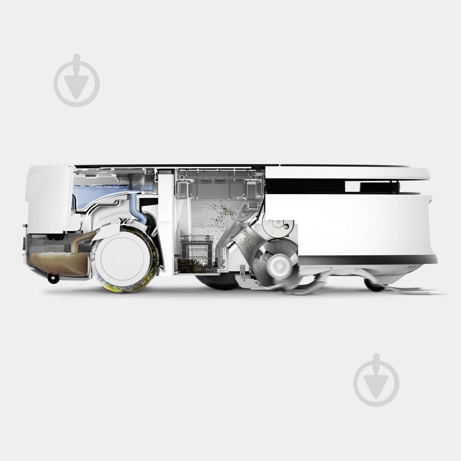 Робот-пылесос моющий Karcher RVF 7 Comfort white - фото 7