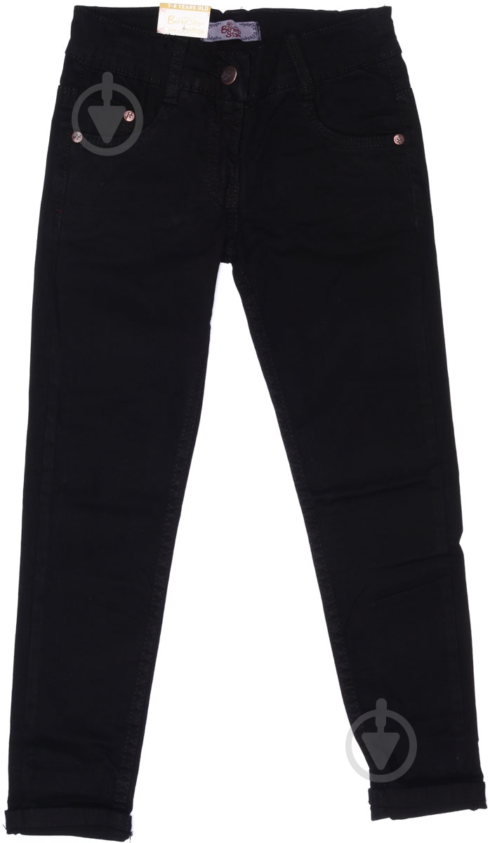 Джинси Beren Style 8700 р.152 чорний - фото 1