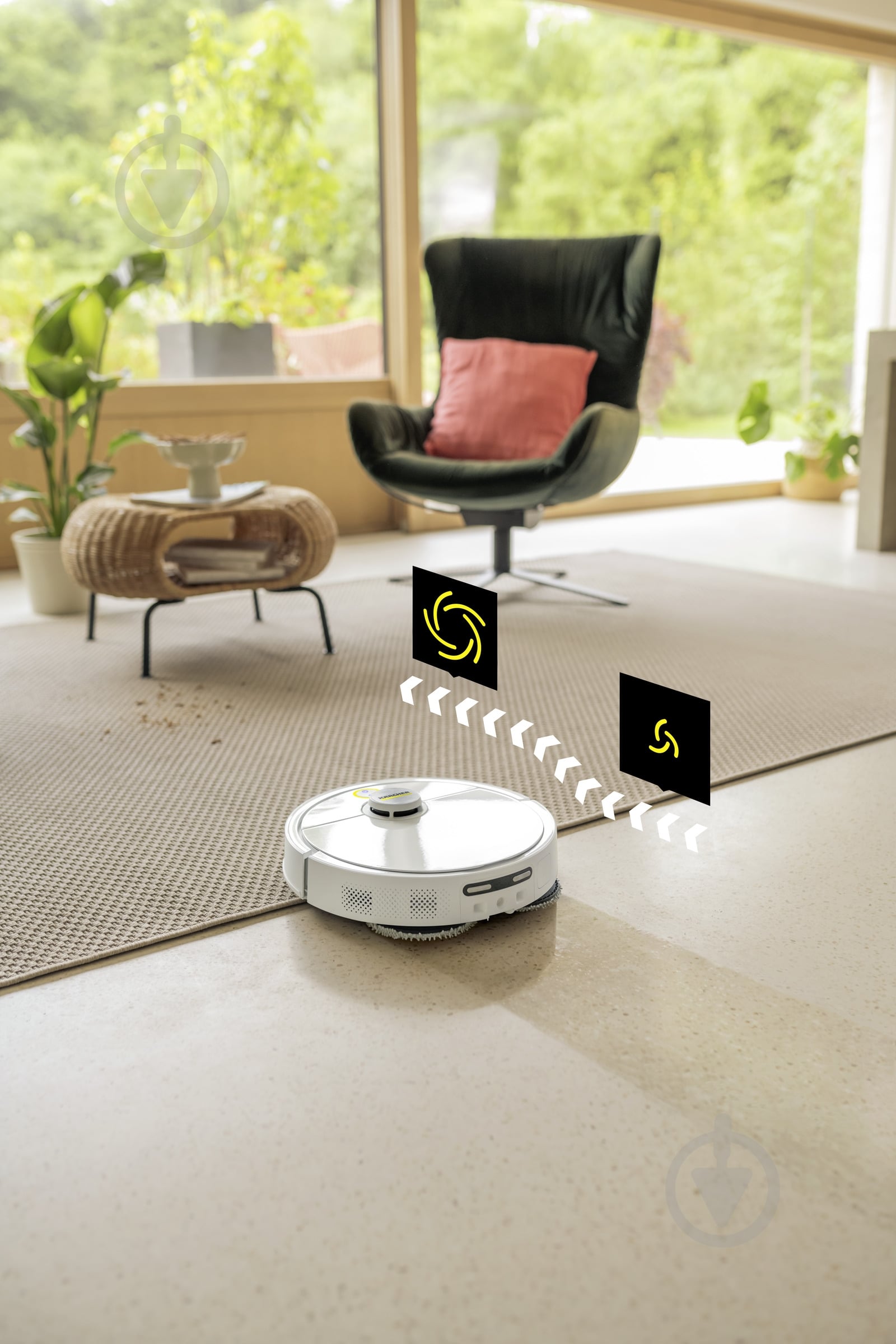 Робот-пылесос моющий Karcher RVM 4 Comfort white - фото 3