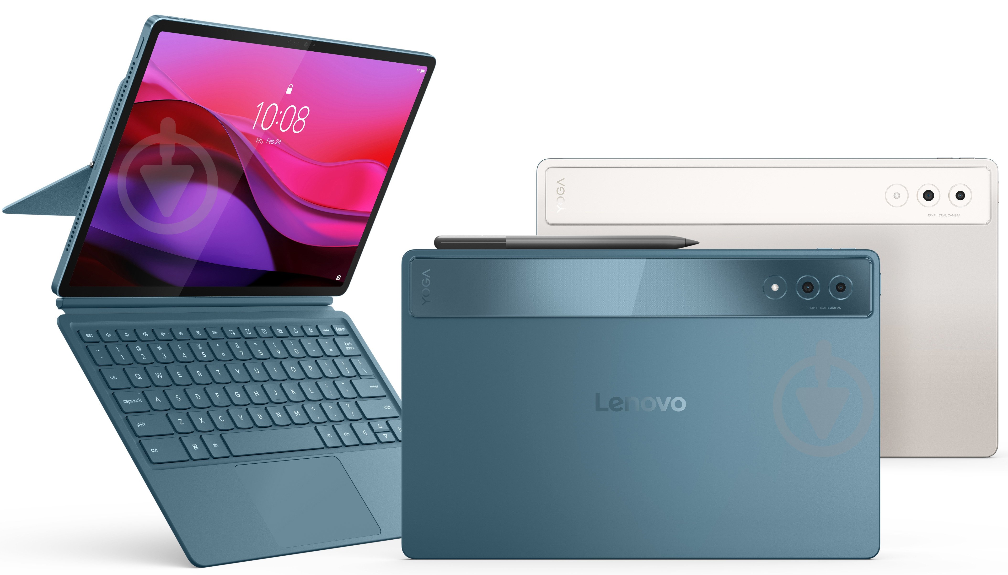 ᐉ Планшетний ПК LENOVO Yoga Tab Plus 16/256 WiFi Tidal Teal +