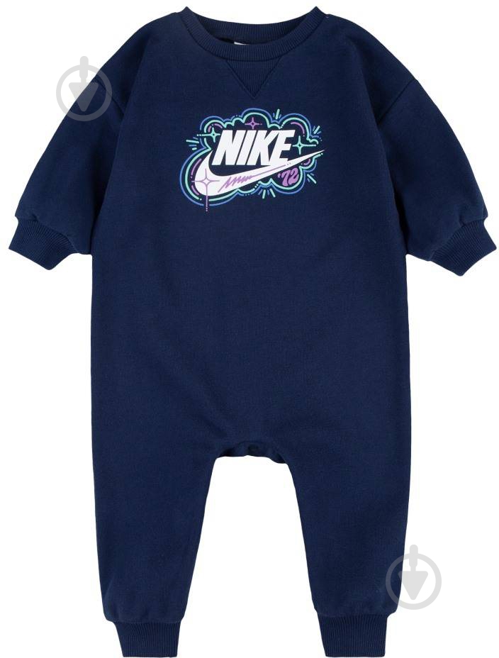 Боди Nike р.80 синий 66L114-U90 - фото 1