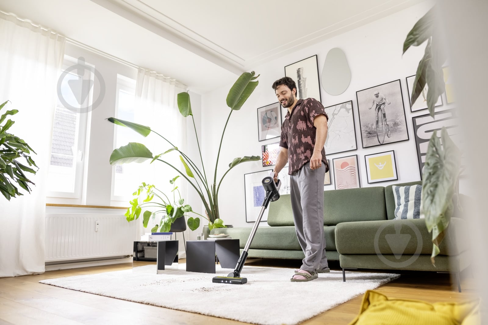 Пылесос аккумуляторный Karcher VCS 3 Nano Complete white - фото 4