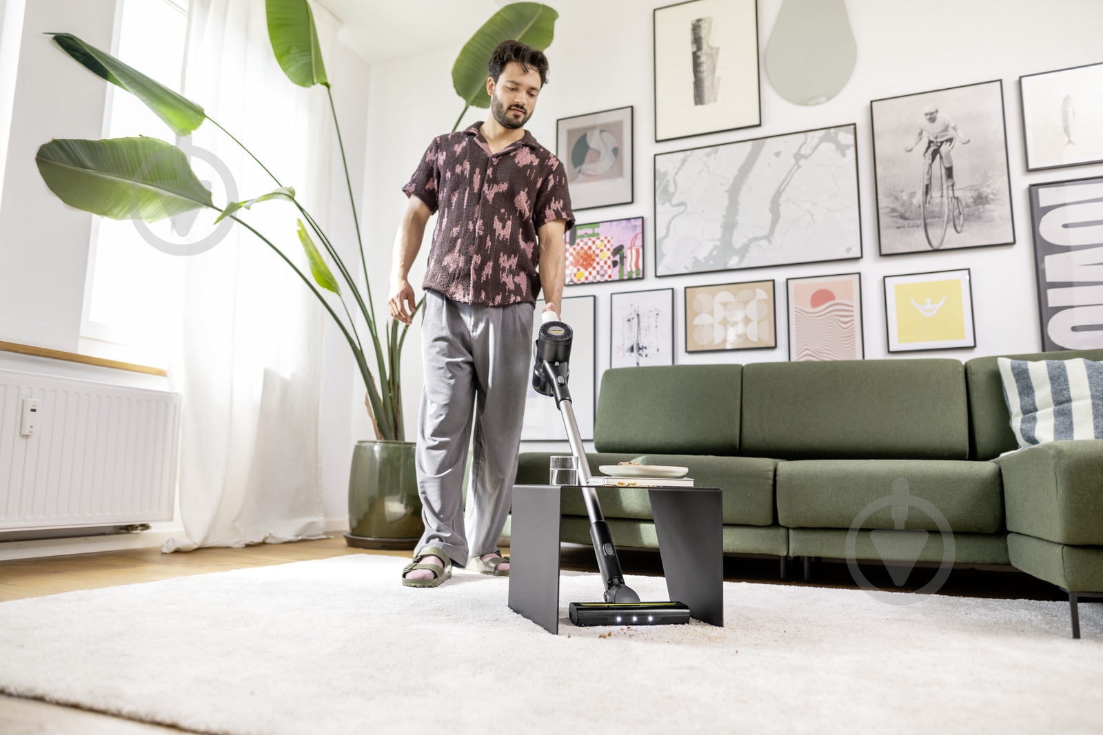 Пылесос аккумуляторный Karcher VCS 3 Nano Complete white - фото 9