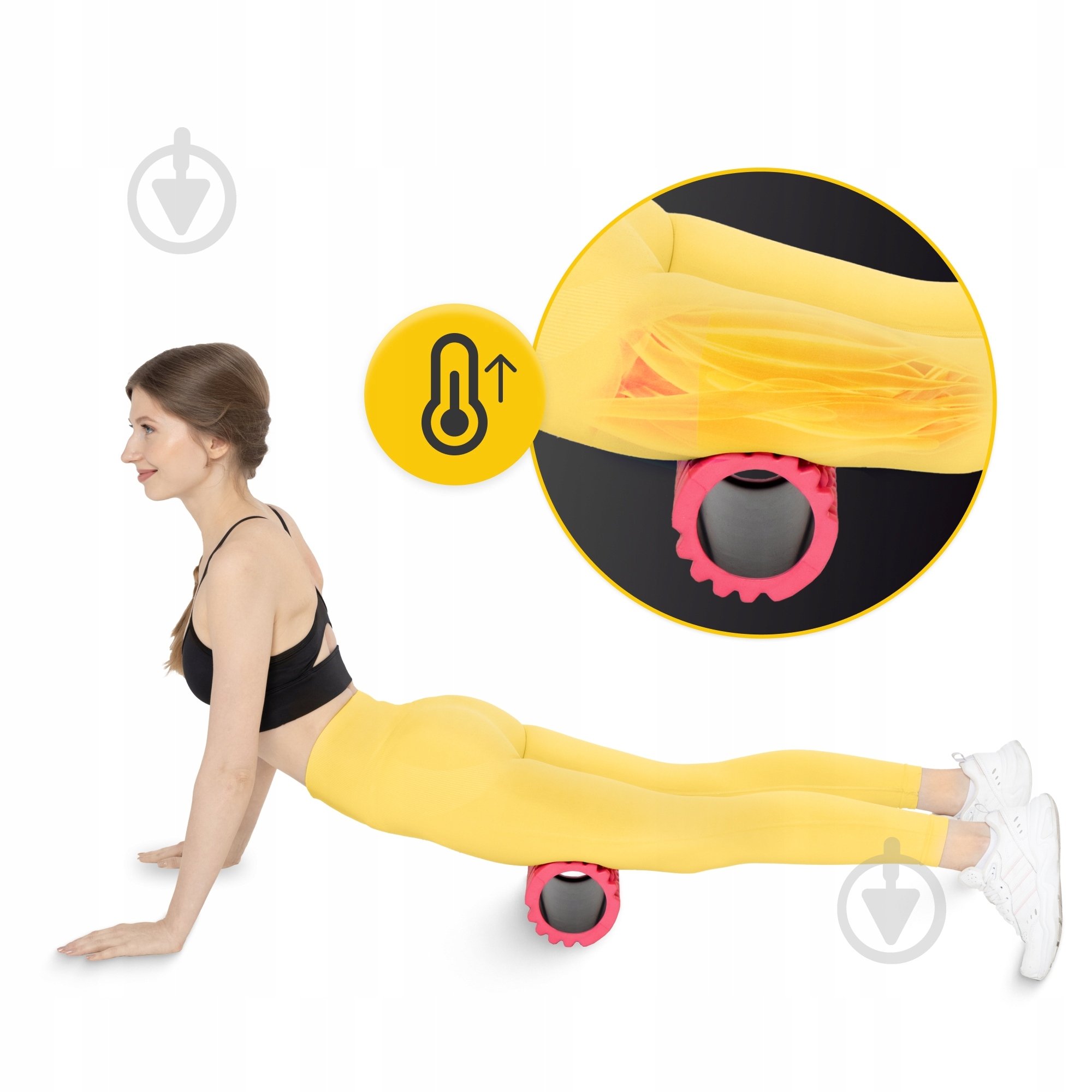 Массажный валик 4fizjo 33 x 14 см (валик, роллер) 4FJ0084 Pink - фото 7 Массажный валик 4fizjo 33 x 14 см (валик, роллер) 4FJ0084 Pink - фото 7