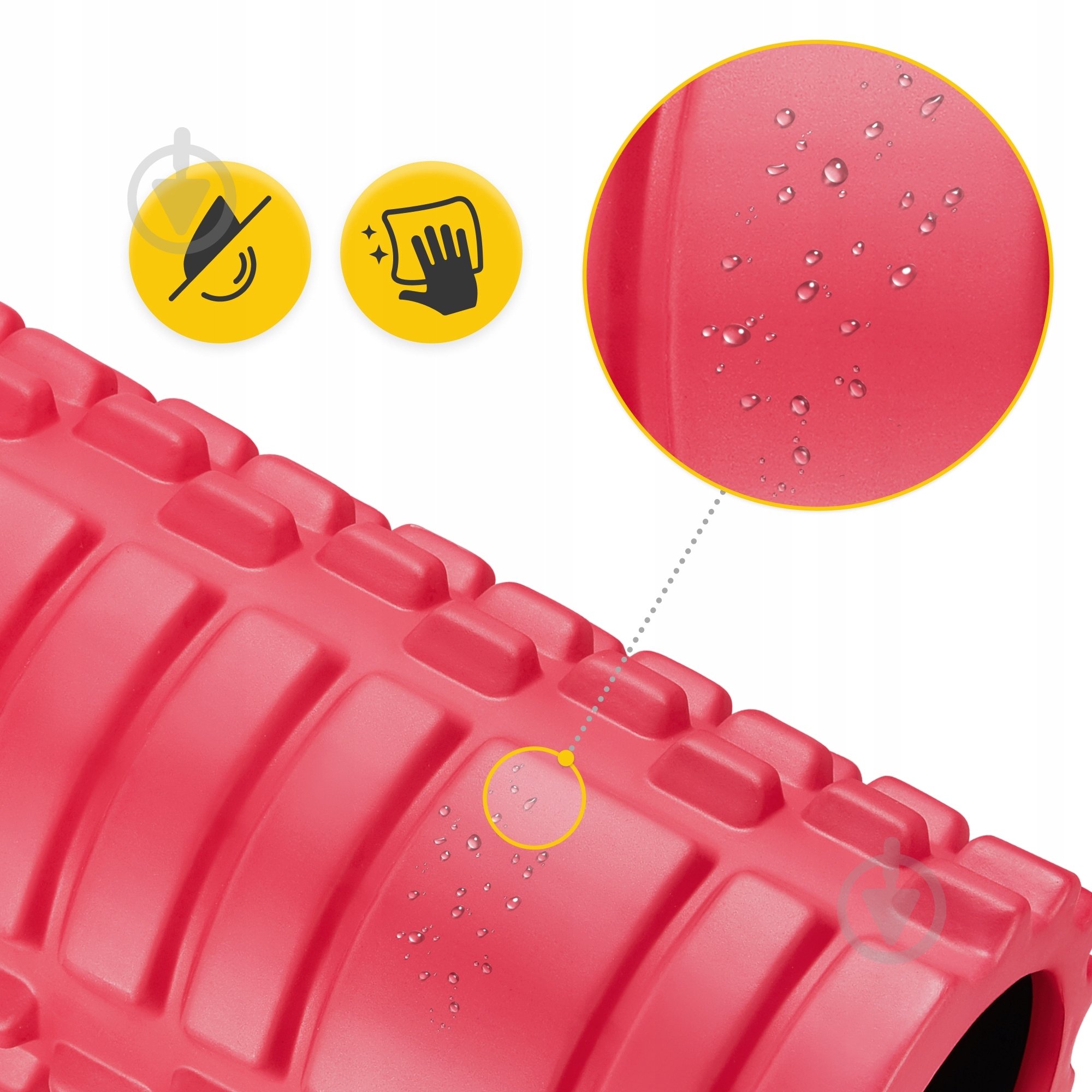 Массажный валик 4fizjo 33 x 14 см (валик, роллер) 4FJ0084 Pink - фото 3 Массажный валик 4fizjo 33 x 14 см (валик, роллер) 4FJ0084 Pink - фото 3