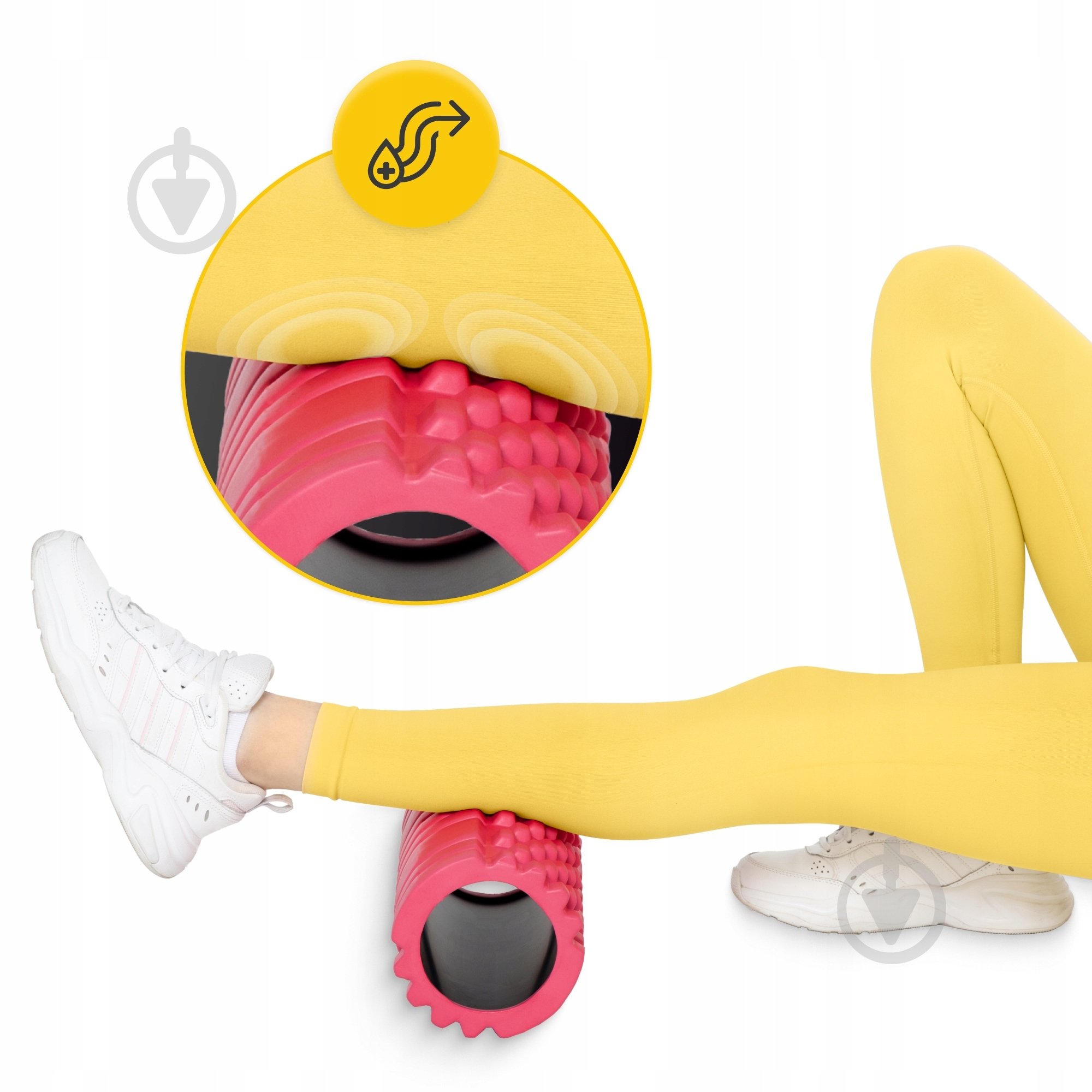 Массажный валик 4fizjo 33 x 14 см (валик, роллер) 4FJ0084 Pink - фото 8 Массажный валик 4fizjo 33 x 14 см (валик, роллер) 4FJ0084 Pink - фото 8