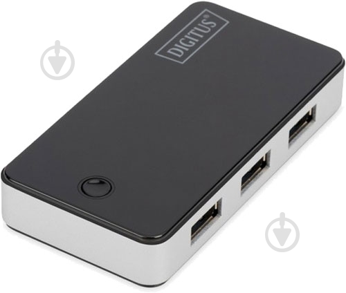 USB-хаб Digitus USB-A - 4хUSB-А черный (DA-70231) - фото 1
