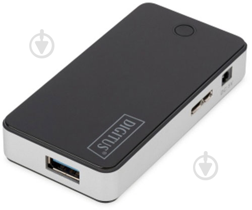 USB-хаб Digitus USB-A - 4хUSB-А черный (DA-70231) - фото 2