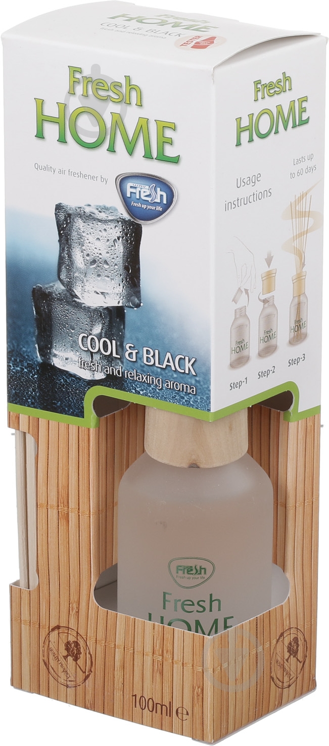 Аромадифузор для дому FRESHWAY Cool&Black Чорний лід - фото 2