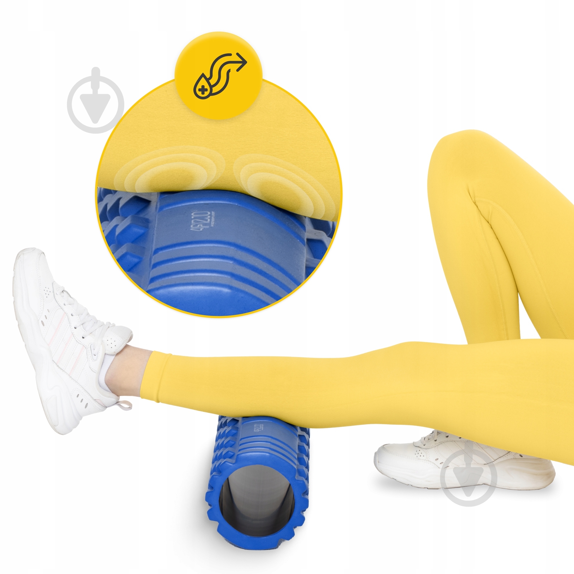 Массажный валик 4fizjo 45 x 13.5 см (валик, роллер) 4FJ0106 Blue - фото 8 Массажный валик 4fizjo 45 x 13.5 см (валик, роллер) 4FJ0106 Blue - фото 8