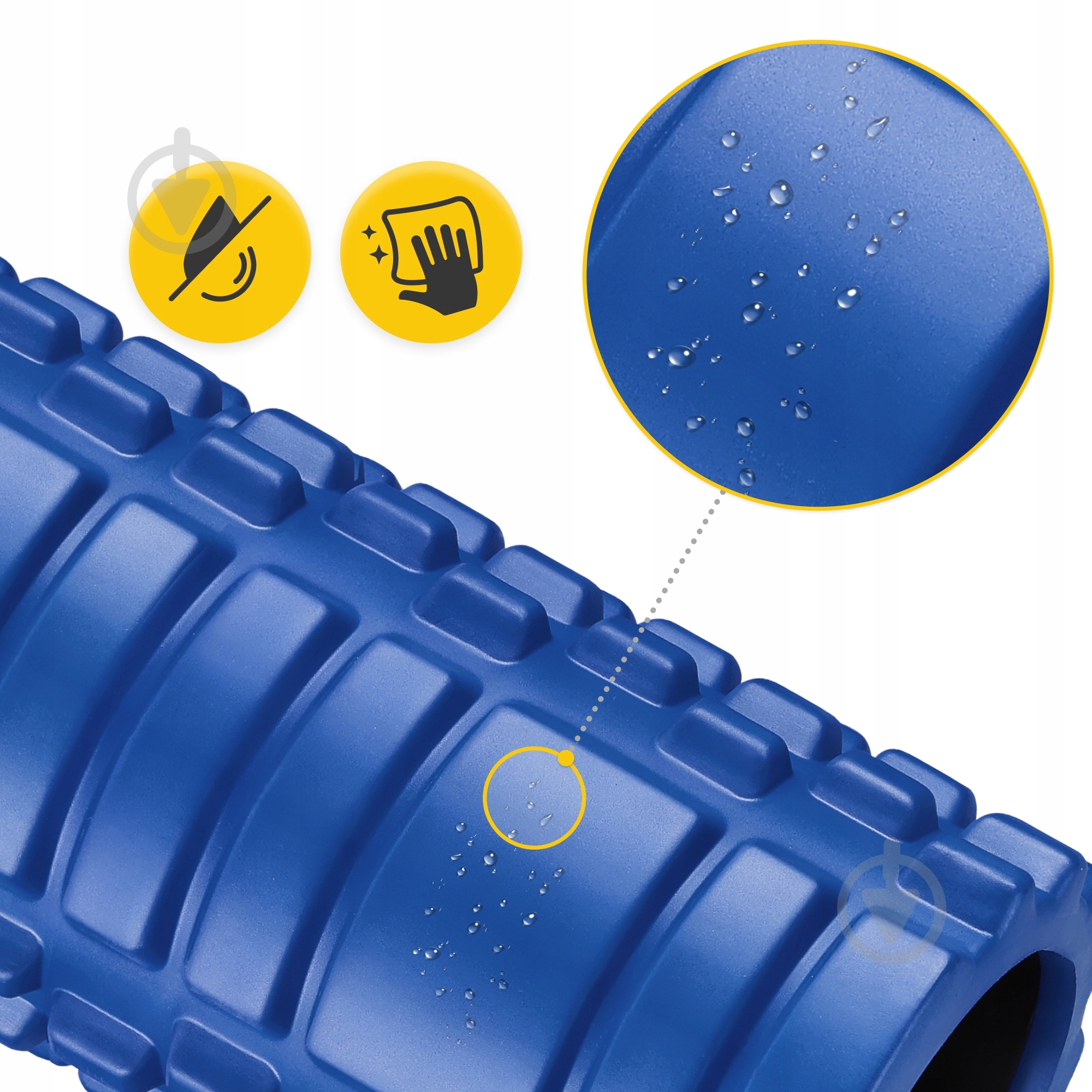 Массажный валик 4fizjo 45 x 13.5 см (валик, роллер) 4FJ0106 Blue - фото 5 Массажный валик 4fizjo 45 x 13.5 см (валик, роллер) 4FJ0106 Blue - фото 5