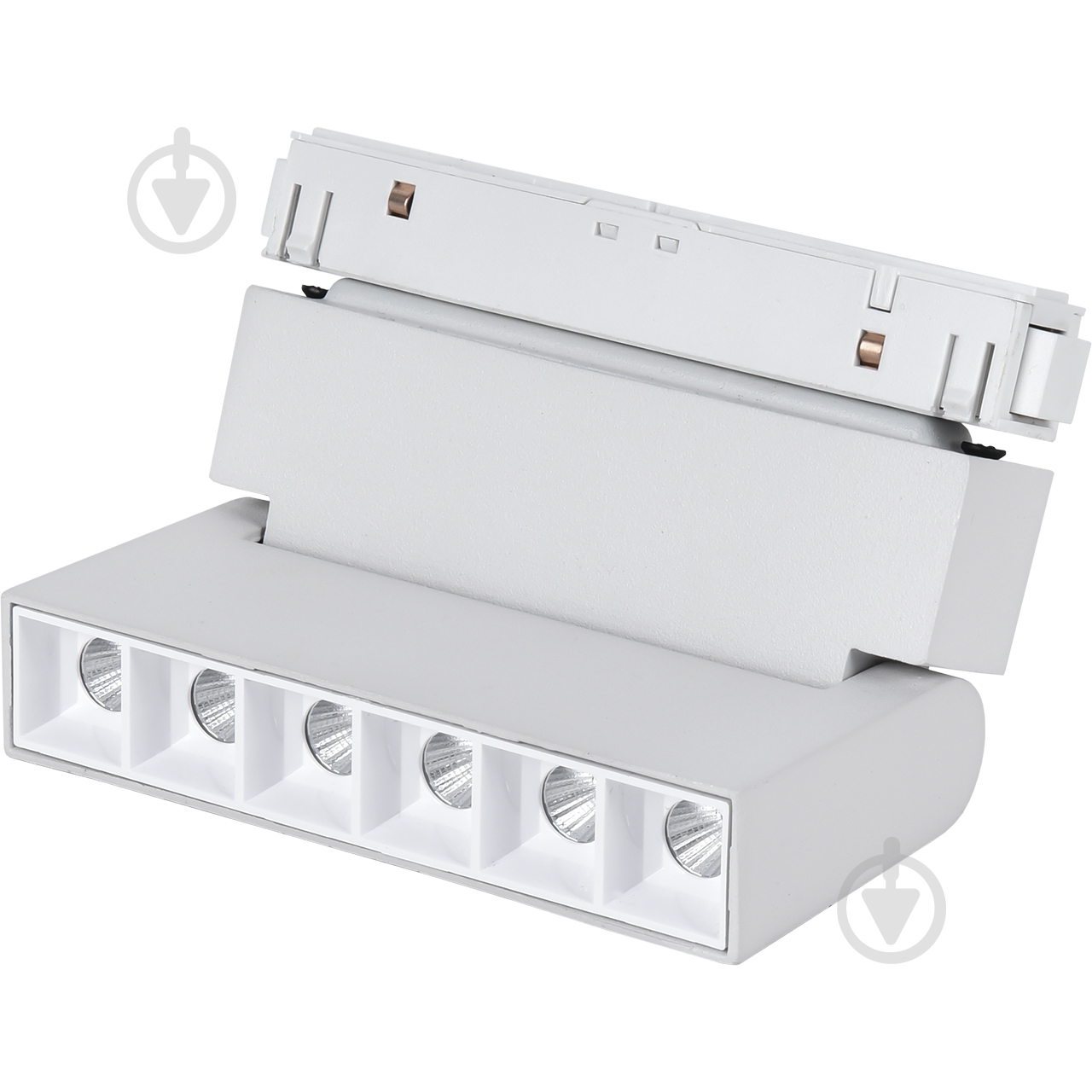 Магнітний трековий прожектор Hopfen A107 CX 6 Вт 4200 К білий 264523 - фото 1