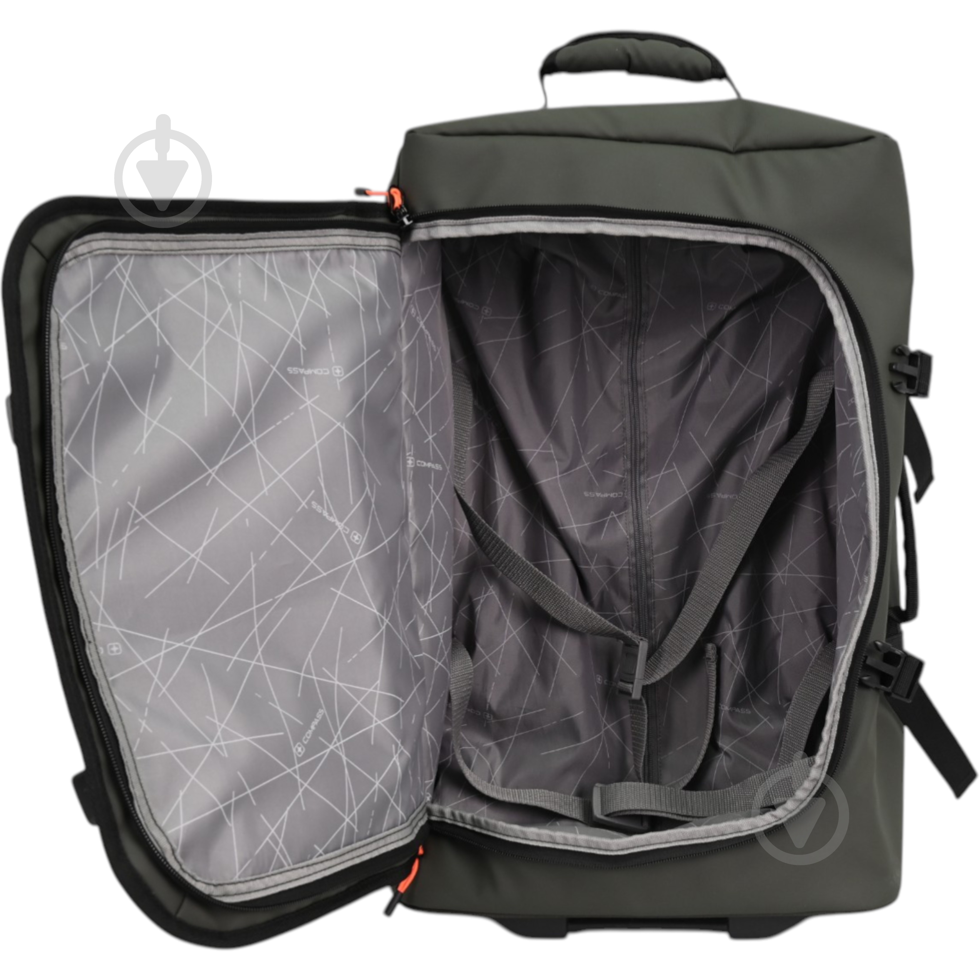 Сумка дорожная Compass MS-3025 S 32 л хаки - фото 16 Сумка дорожная Compass MS-3025 S 32 л хаки - фото 16