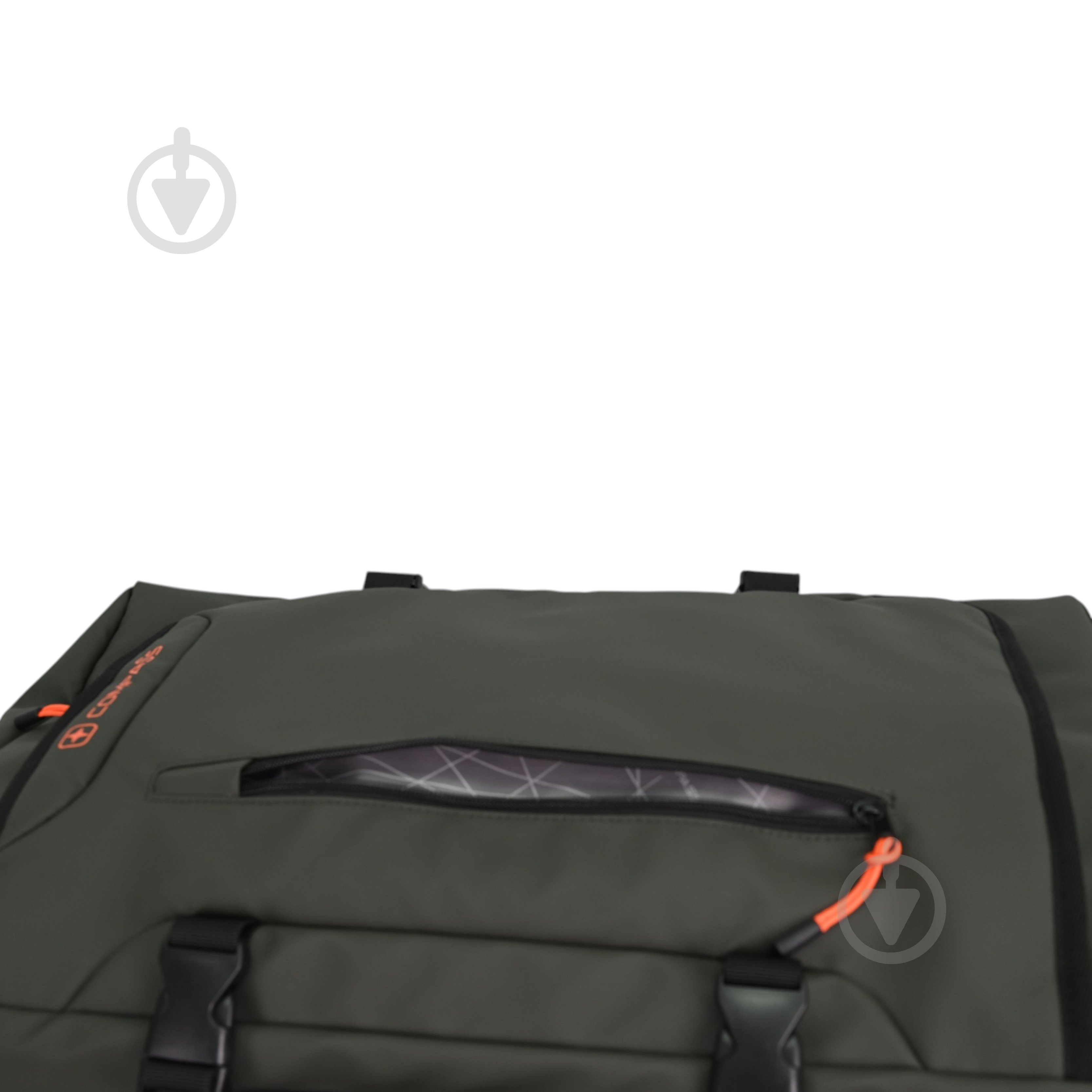 Сумка дорожня Compass MS-3025 L 90 л хакі - фото 11