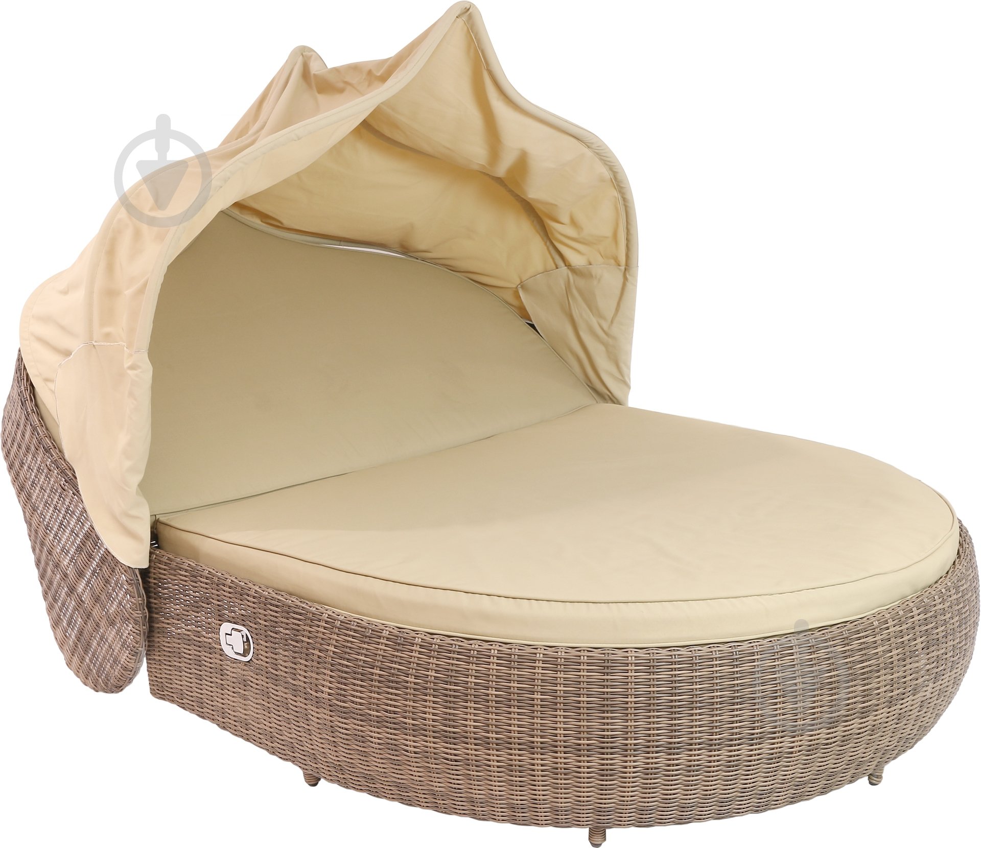 Комплект мебели Cruzo Sunbed set 145х192 см коричневый - фото 2