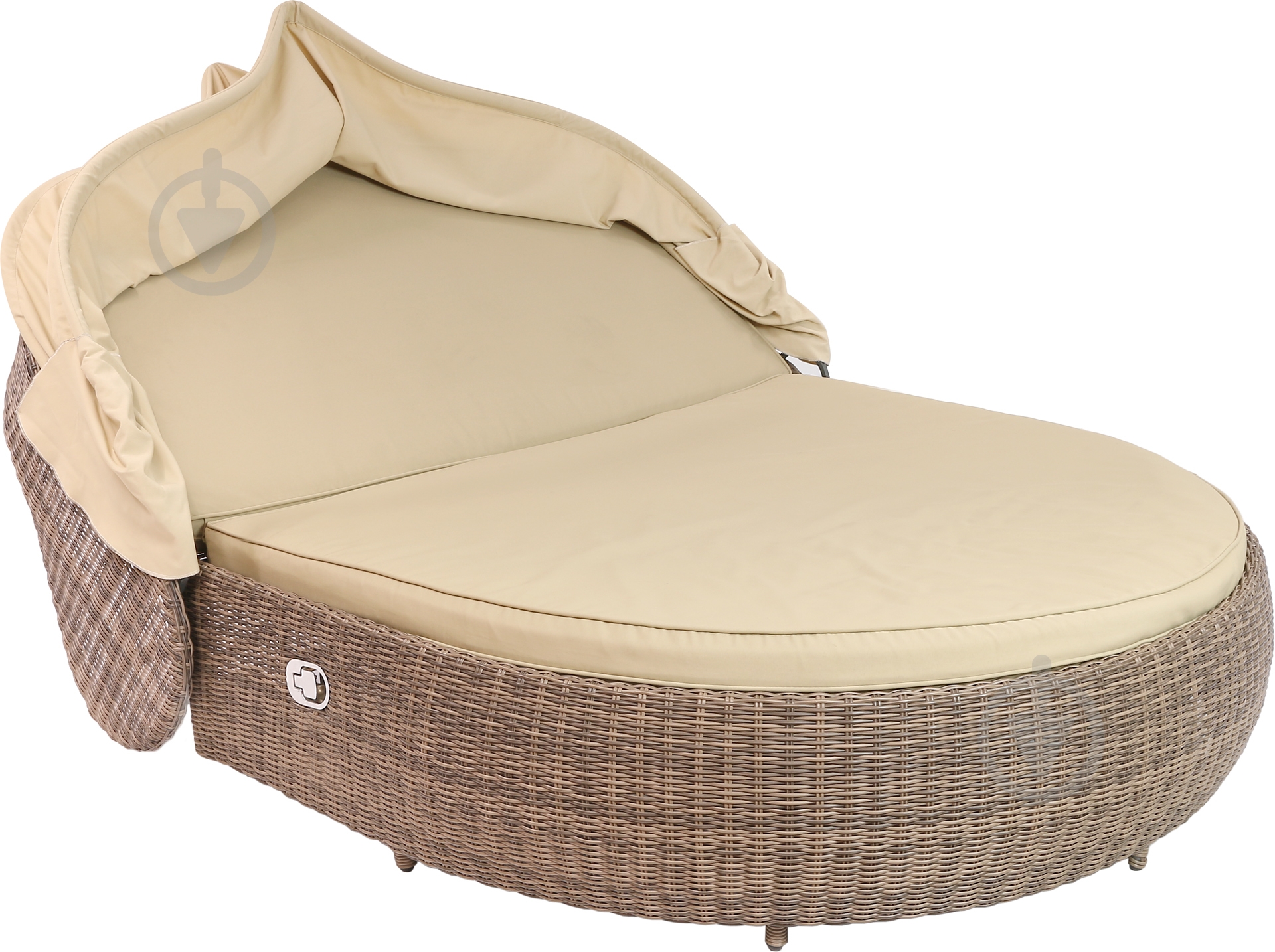 Комплект мебели Cruzo Sunbed set 145х192 см коричневый - фото 4