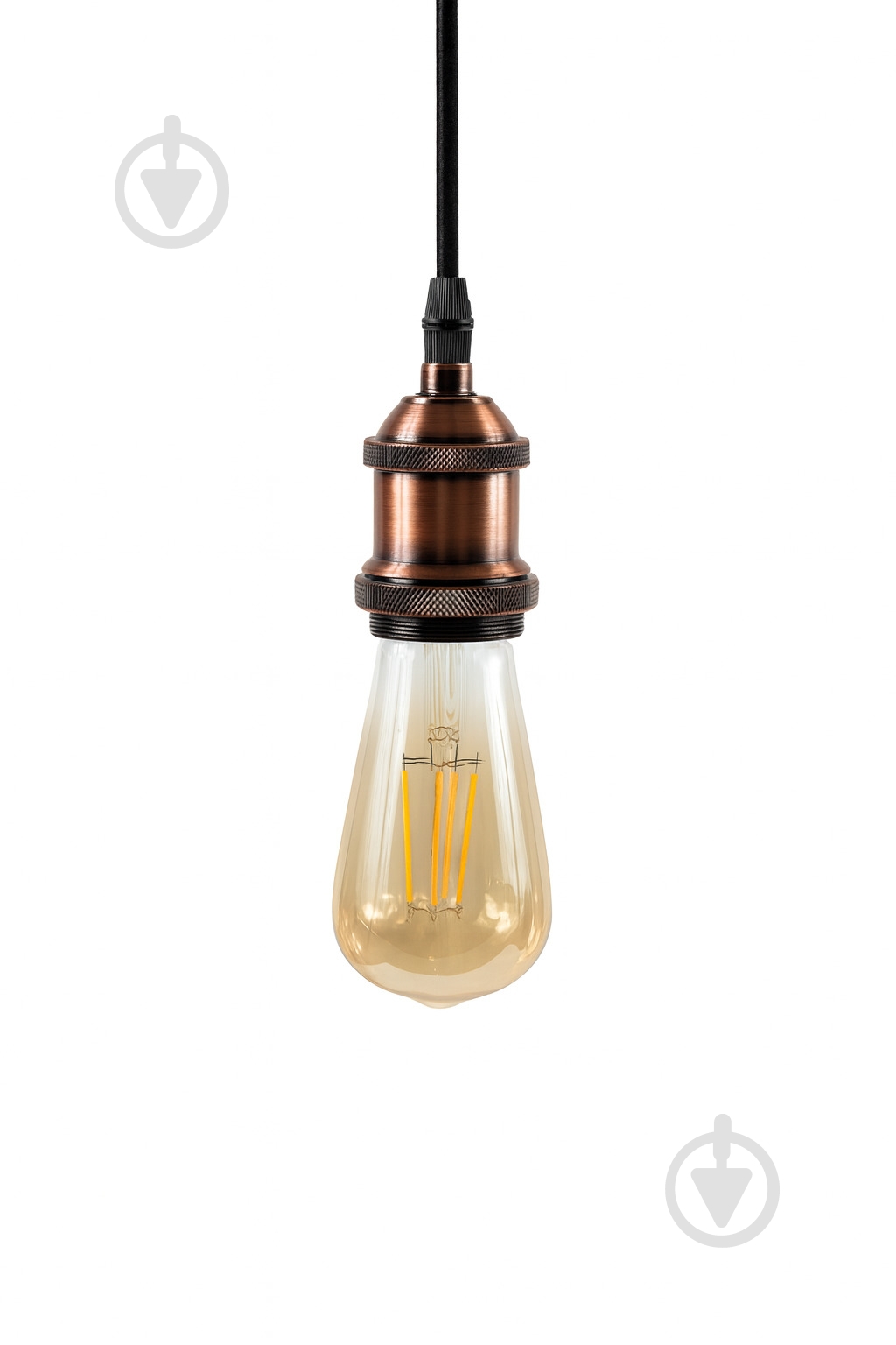 Светильник подвесной LIGHT SET TERNAVA 011 АС 1x40 Вт /E27 медь - фото 2