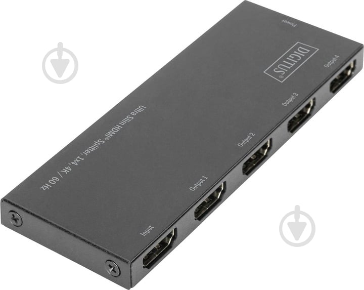 Сплиттер Digitus (DS-45323) HDMI (INx1 - OUTx4) 4K Ultra Slim - фото 2 Сплиттер Digitus (DS-45323) HDMI (INx1 - OUTx4) 4K Ultra Slim - фото 2