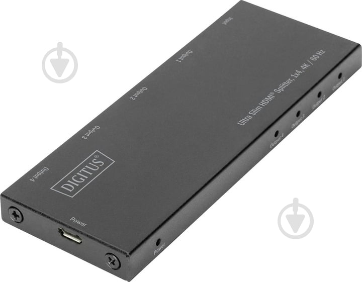 Сплиттер Digitus (DS-45323) HDMI (INx1 - OUTx4) 4K Ultra Slim - фото 1 Сплиттер Digitus (DS-45323) HDMI (INx1 - OUTx4) 4K Ultra Slim - фото 1