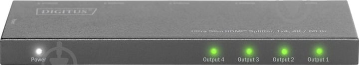 Сплиттер Digitus (DS-45323) HDMI (INx1 - OUTx4) 4K Ultra Slim - фото 4 Сплиттер Digitus (DS-45323) HDMI (INx1 - OUTx4) 4K Ultra Slim - фото 4