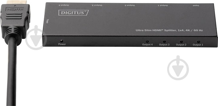 Сплиттер Digitus (DS-45323) HDMI (INx1 - OUTx4) 4K Ultra Slim - фото 6 Сплиттер Digitus (DS-45323) HDMI (INx1 - OUTx4) 4K Ultra Slim - фото 6