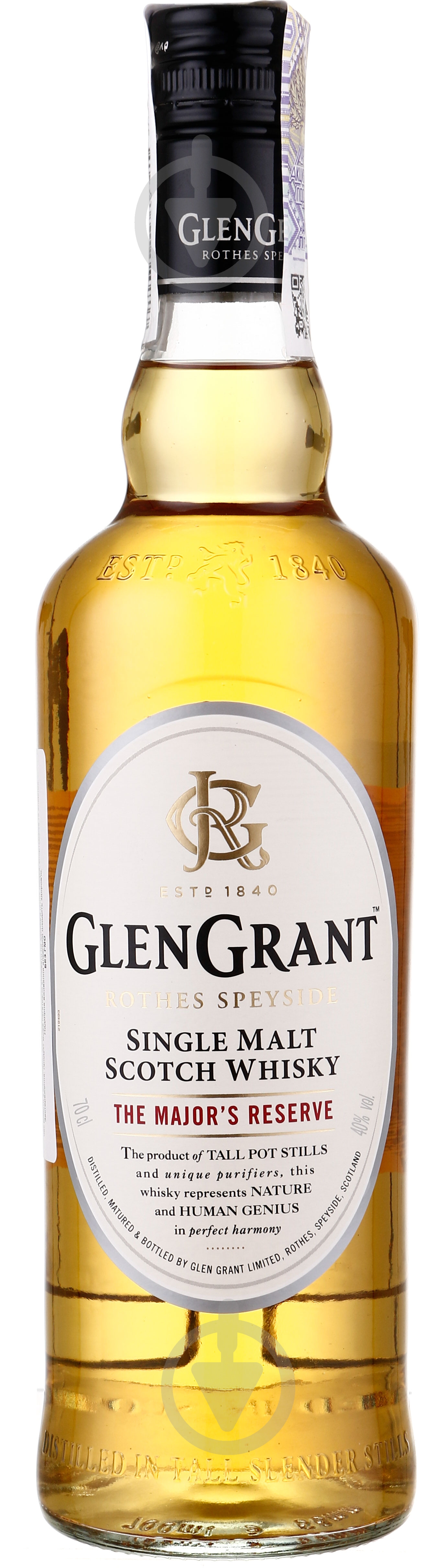 Віскі Glen Grant the Major’s Reserve 5 років у тубусі 0,7 л - фото 2