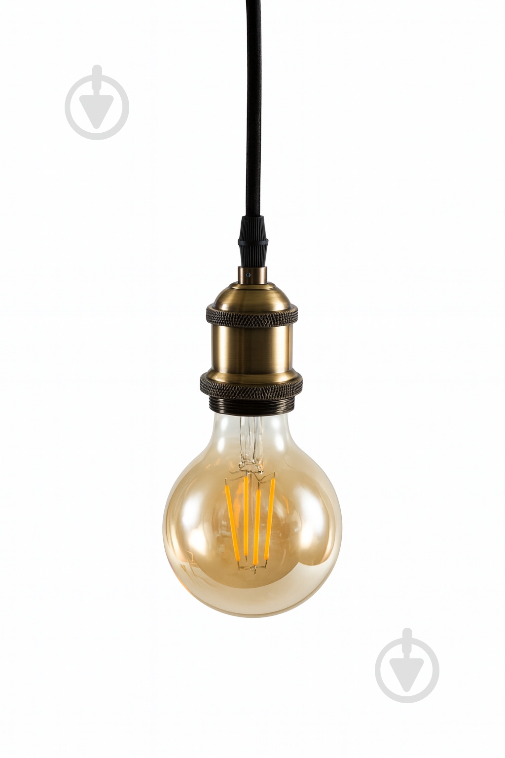Светильник подвесной LIGHT SET TERNAVA 011 АВ 1x40 Вт /E27 бронза - фото 1