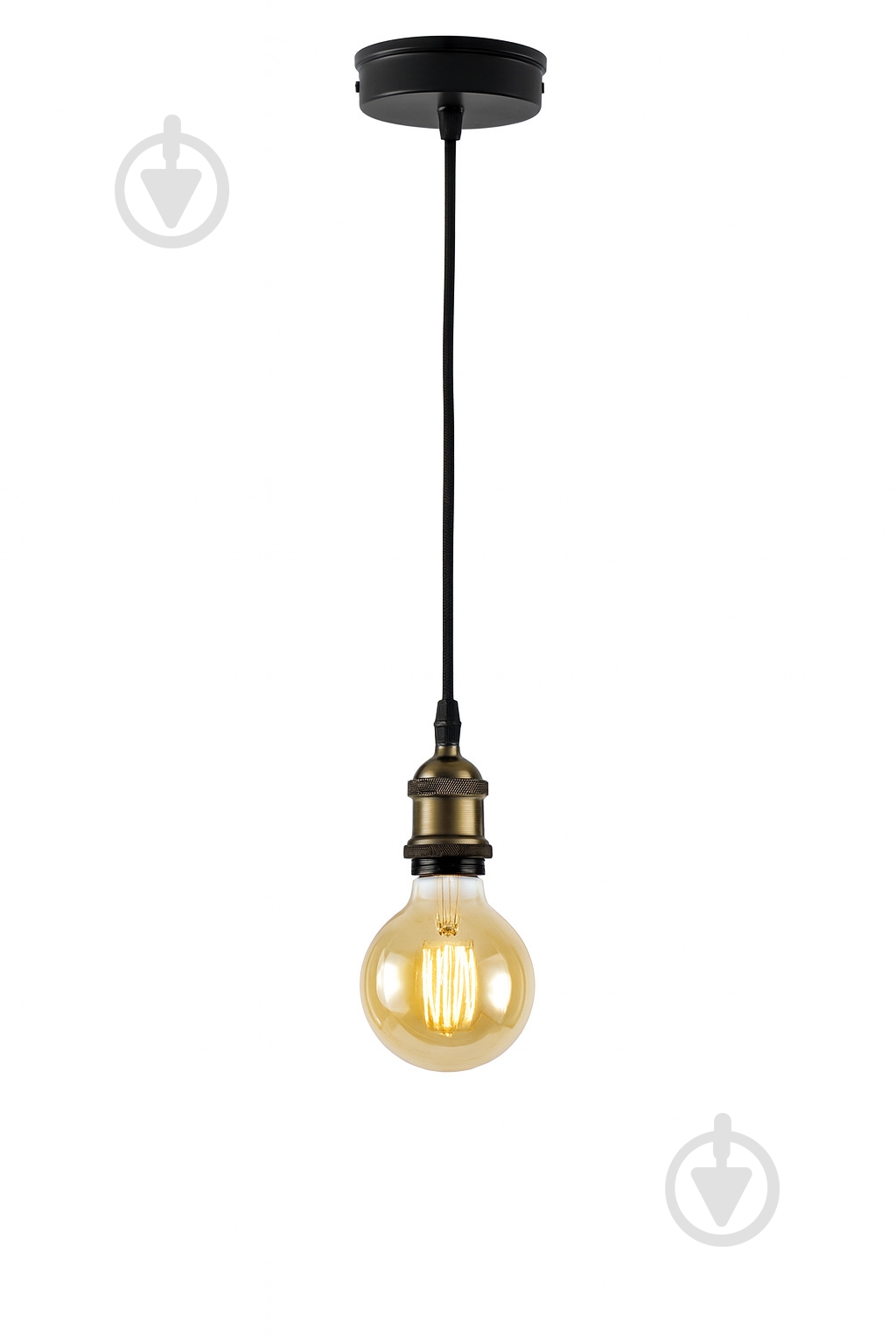 Светильник подвесной LIGHT SET TERNAVA 011 АВ 1x40 Вт /E27 бронза - фото 2