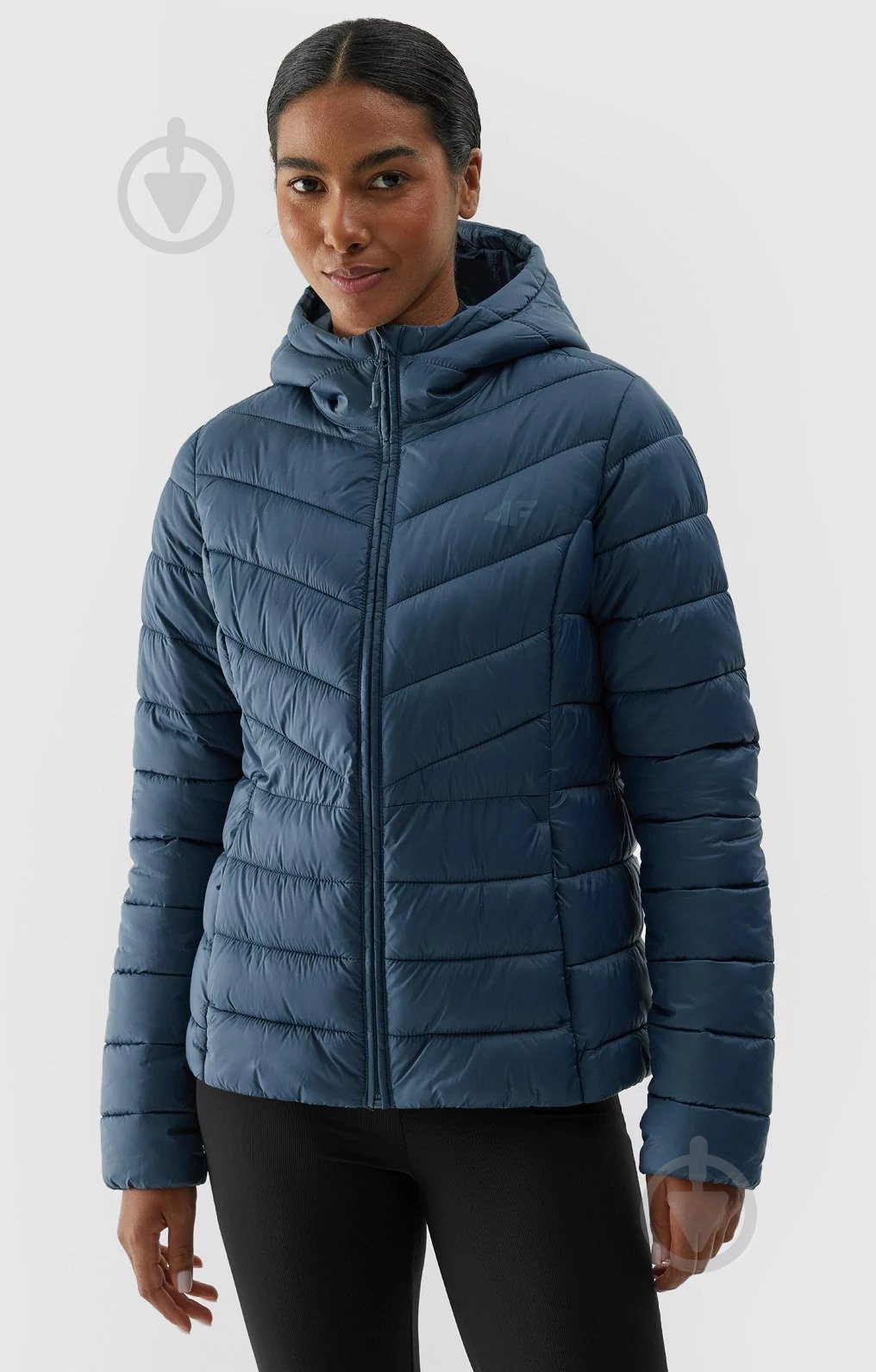 Куртка 4F DOWN JACKET F197 4FSS23TDJAF197-46S р.XS синяя - фото 1 Куртка 4F DOWN JACKET F197 4FSS23TDJAF197-46S р.XS синяя - фото 1