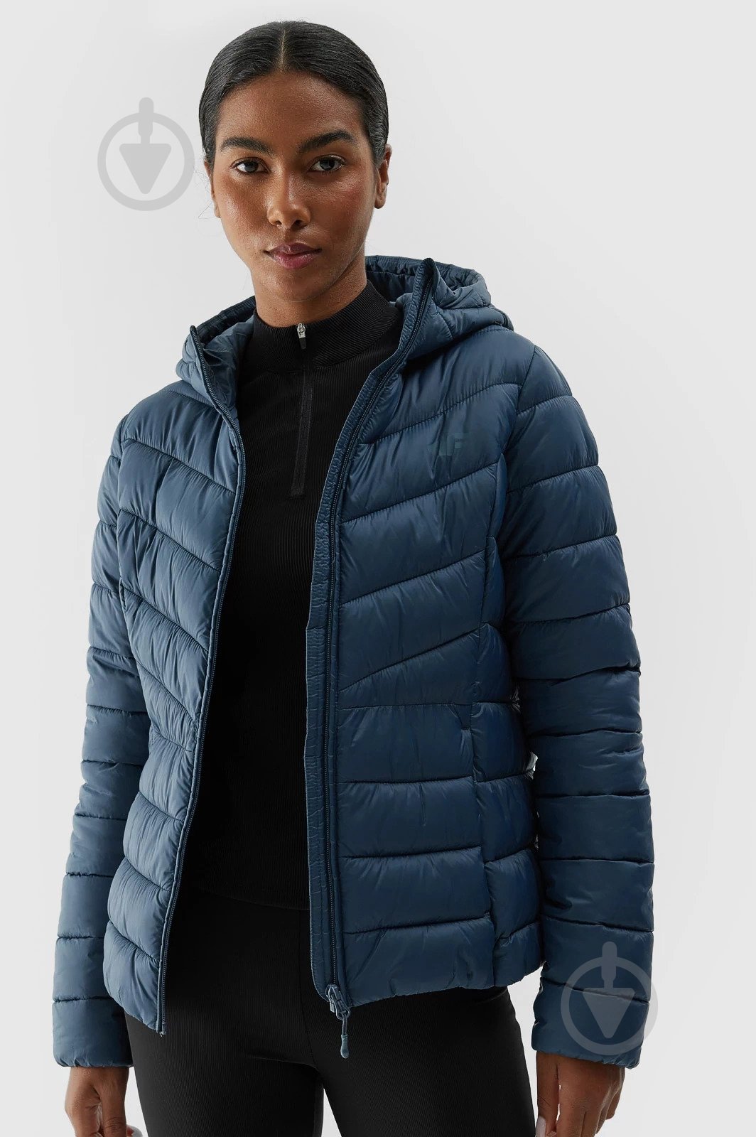 Куртка 4F DOWN JACKET F197 4FSS23TDJAF197-46S р.XS синяя - фото 3 Куртка 4F DOWN JACKET F197 4FSS23TDJAF197-46S р.XS синяя - фото 3