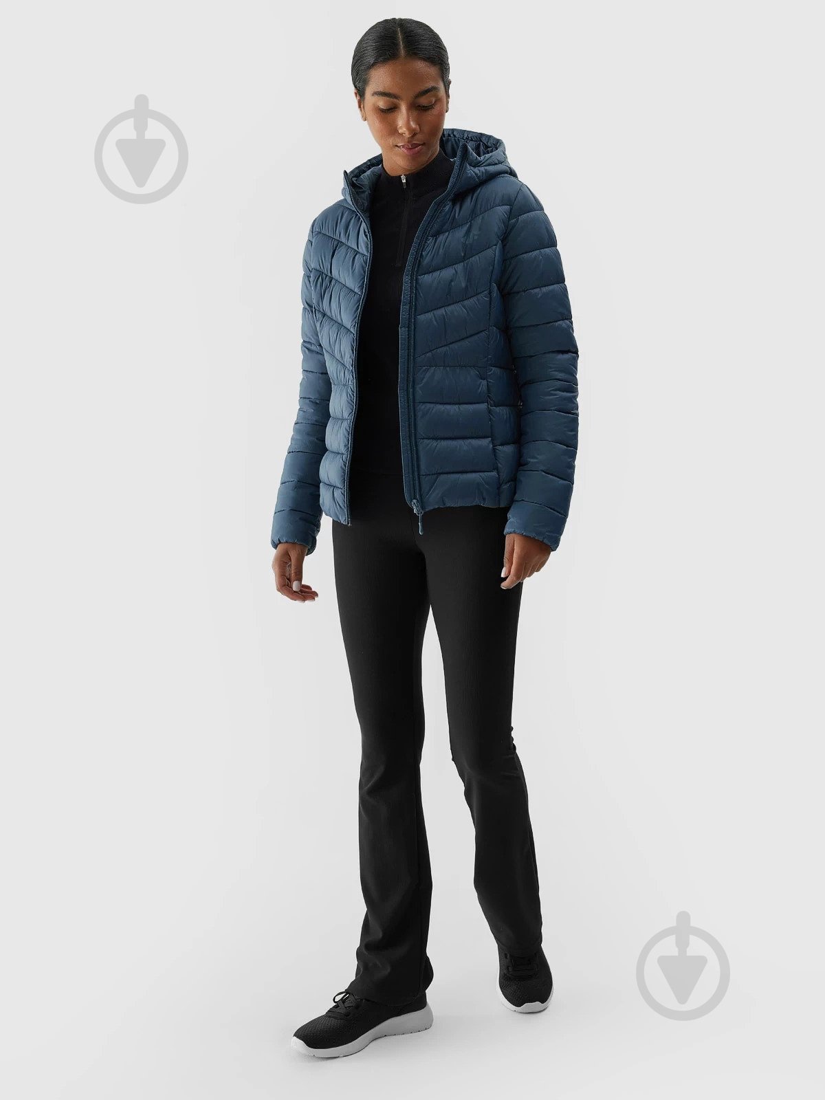 Куртка 4F DOWN JACKET F197 4FSS23TDJAF197-46S р.XS синяя - фото 4 Куртка 4F DOWN JACKET F197 4FSS23TDJAF197-46S р.XS синяя - фото 4