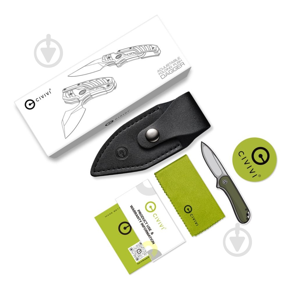 Нож Civivi фикс-точковый Typhoeus Fixed Blade, синий C21036-2 - фото 6
