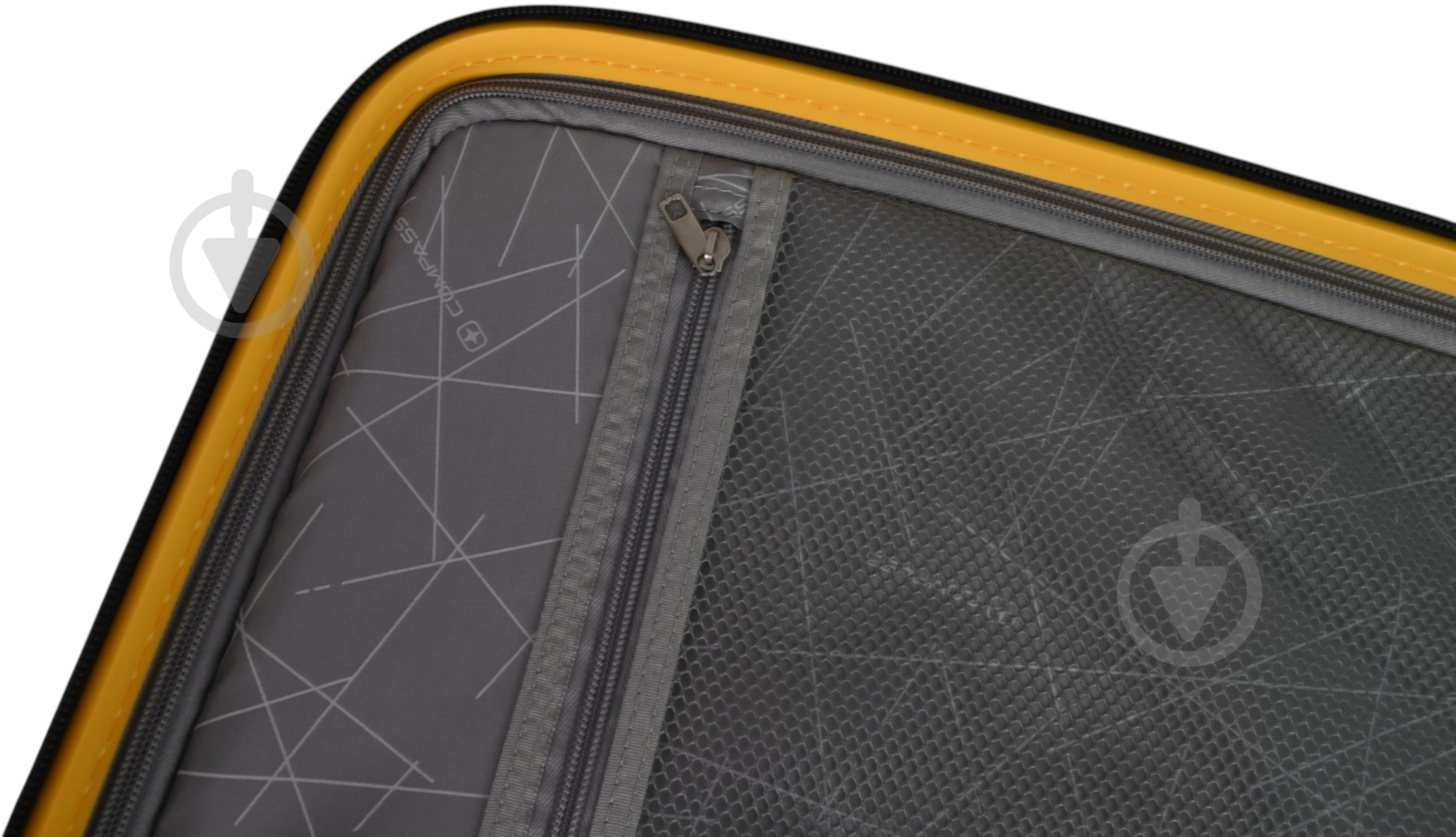 Чемодан Compass MS-2729 M 52 л желтый - фото 15 Чемодан Compass MS-2729 M 52 л желтый - фото 15