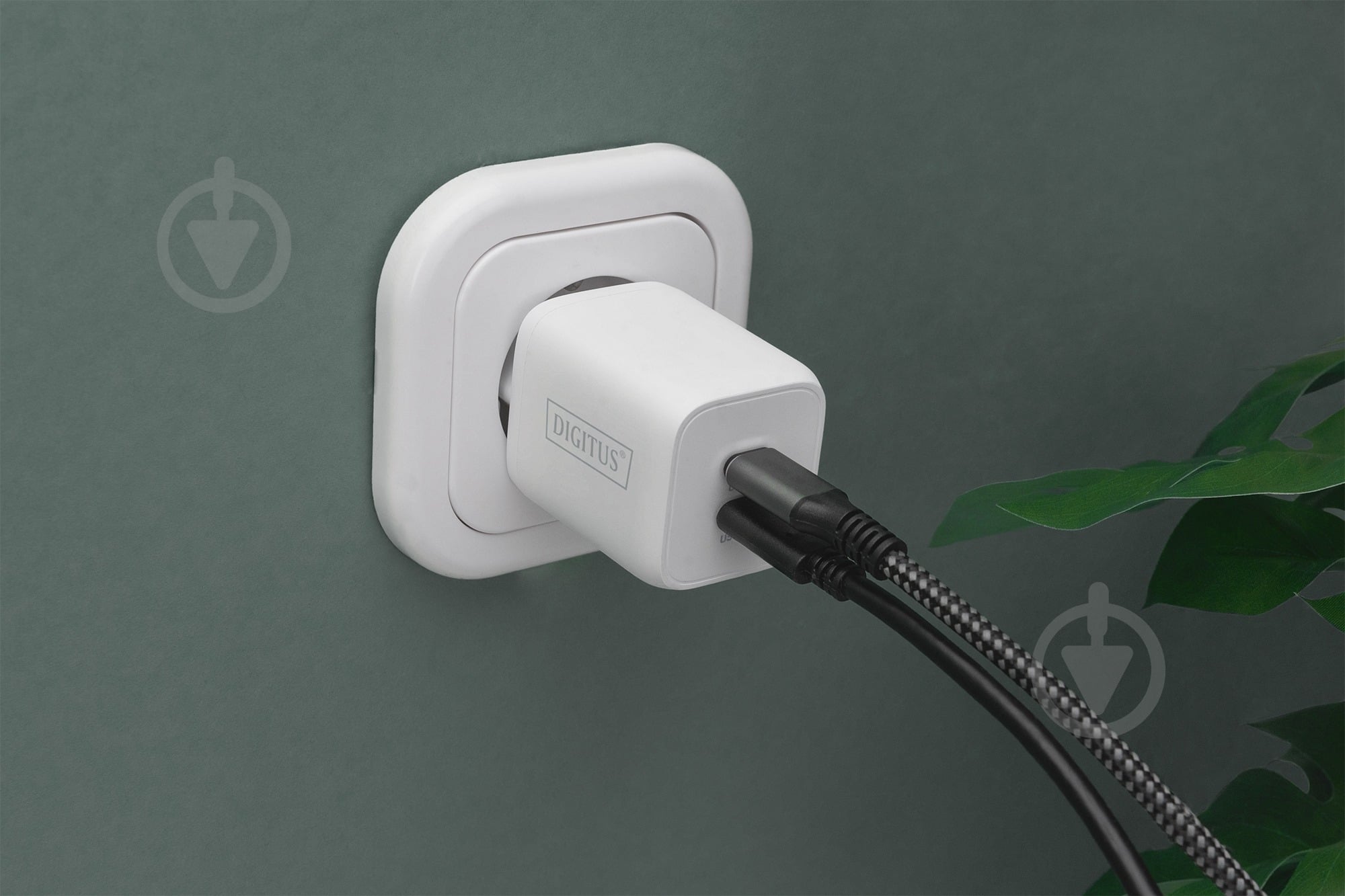 Зарядний пристрій Digitus 2хUSB-C 65 Вт (DA-10063) - фото 4
