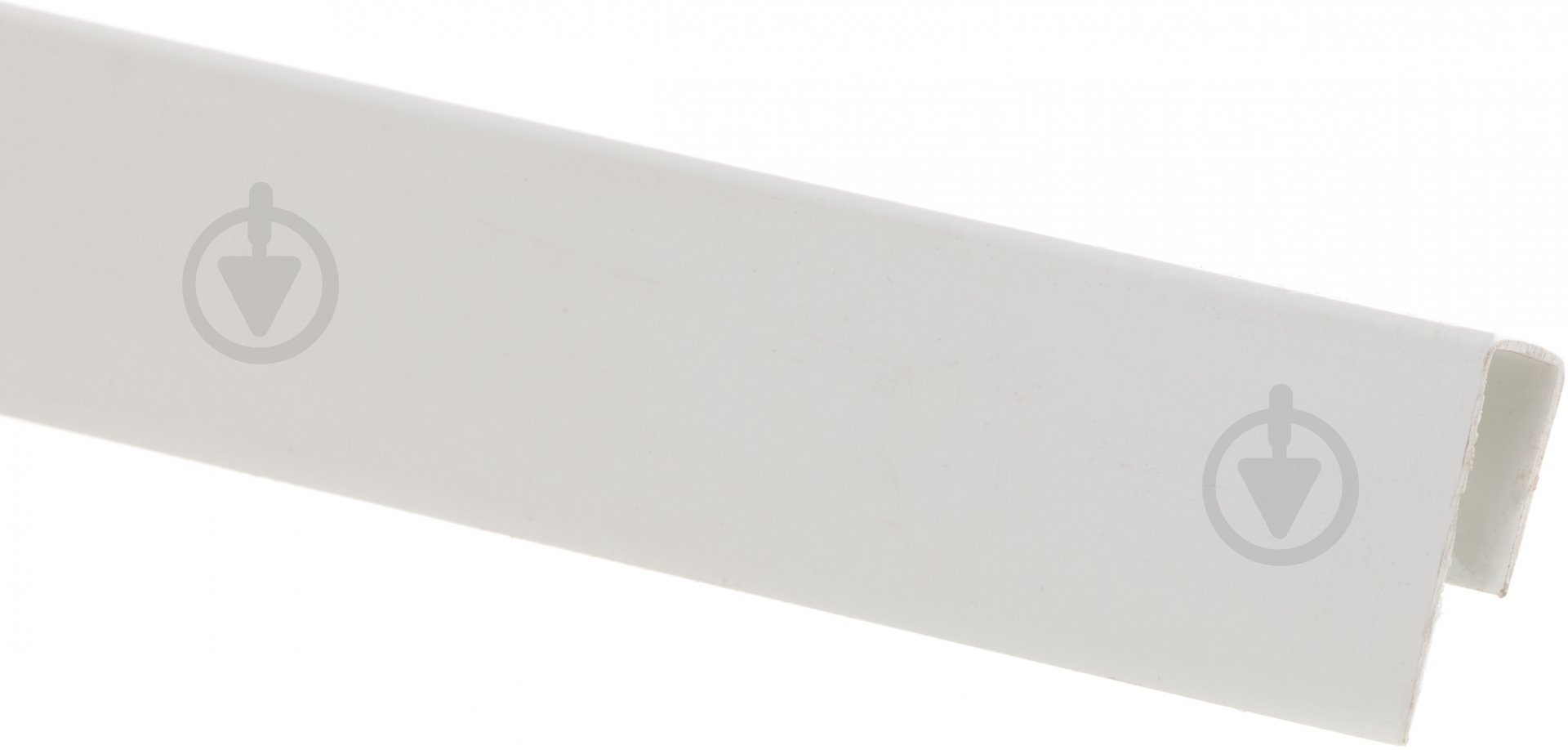 Профиль ПВХ стартовый снежно-белый 3м - фото 1