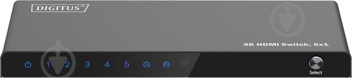 Сплітер Digitus (DS-55332) UHD HDMI (INx5 - OUTx1) 4K - фото 3 Сплітер Digitus (DS-55332) UHD HDMI (INx5 - OUTx1) 4K - фото 3