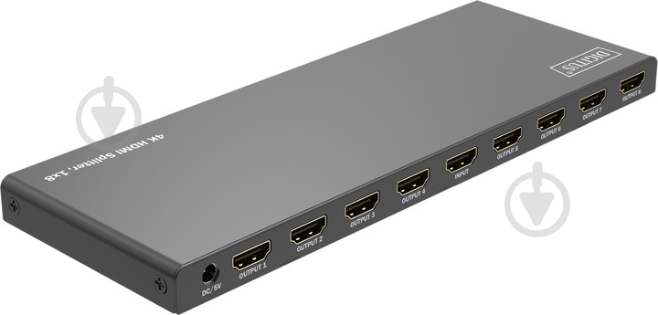Сплітер Digitus (DS-55338) HDMI INx1 - OUTx8 - фото 2