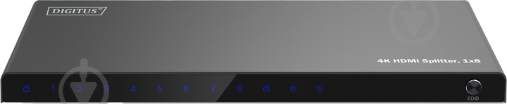 Сплітер Digitus (DS-55338) HDMI INx1 - OUTx8 - фото 3